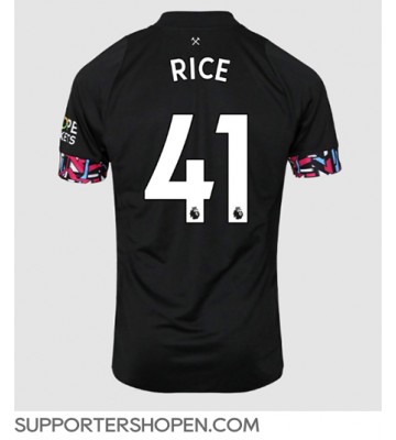 West Ham United Declan Rice #41 Borta Matchtröja 2022-23 Kortärmad